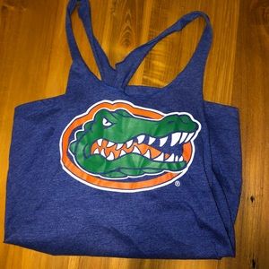 Florida gators blue tank top